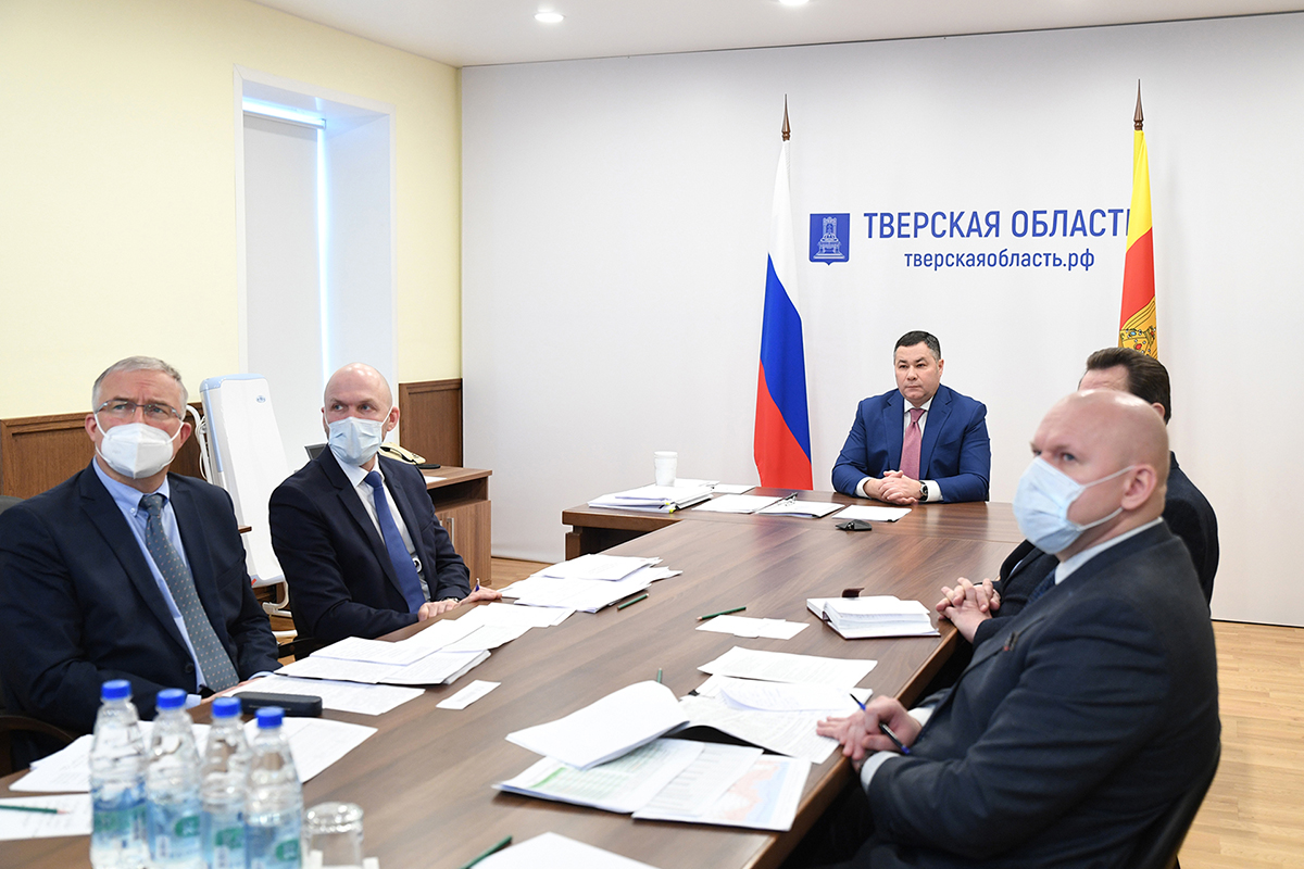 Губернатор Тверской области доложил Председателю Правительства РФ о мерах по борьбе с COVID-19 в регионе