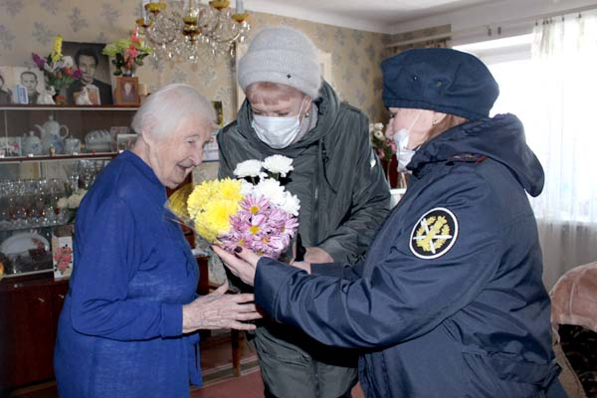 Старейшему ветерану уголовно-исполнительной системы Тверской области исполнился 101 год