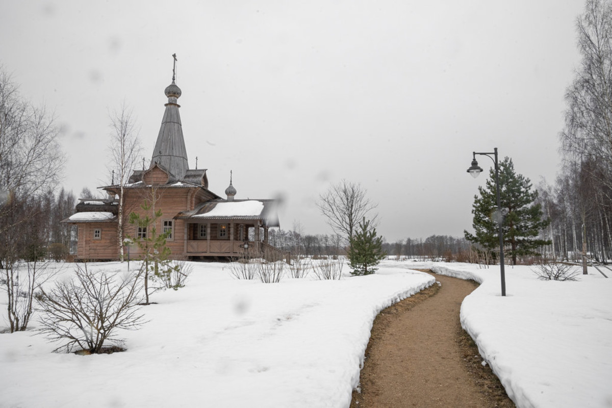 В Тверской области освящен храм, построенный на разрушенном во время литовско-польского нашествия погосте