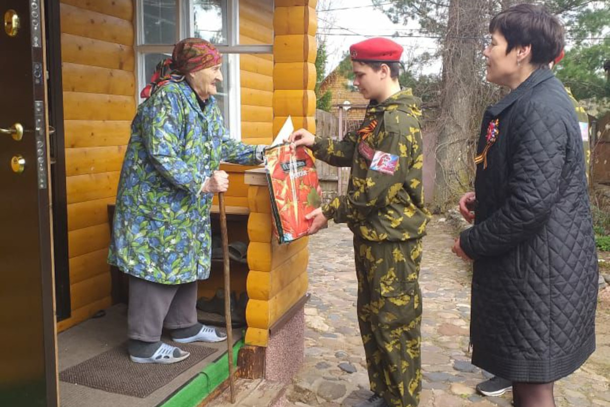 В Тверской области проходит акция «Подарок ветерану»