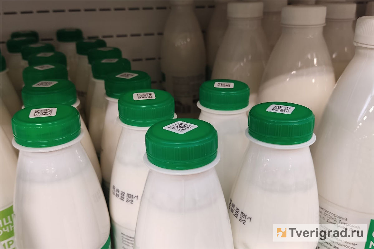В Тверской области за 10 месяцев произвели 177 тысяч тонн молока