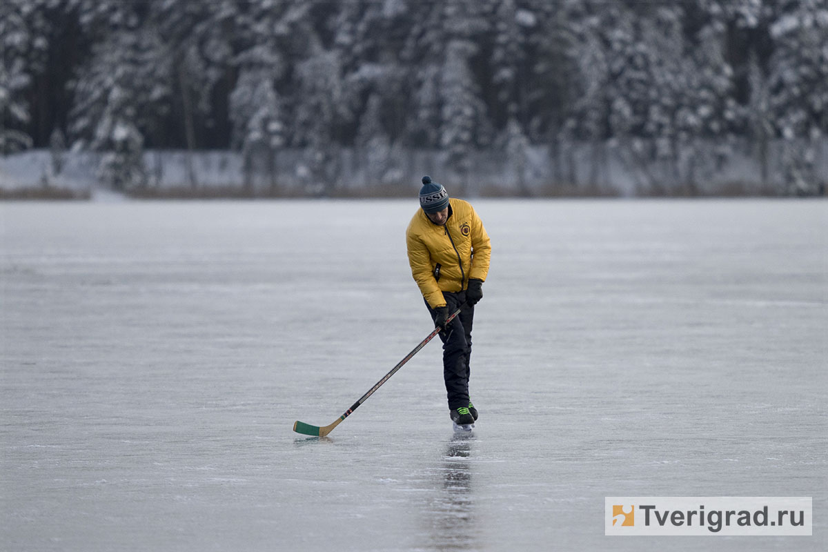 Живой лёд: в Твери появился открытый каток площадью 93 гектара