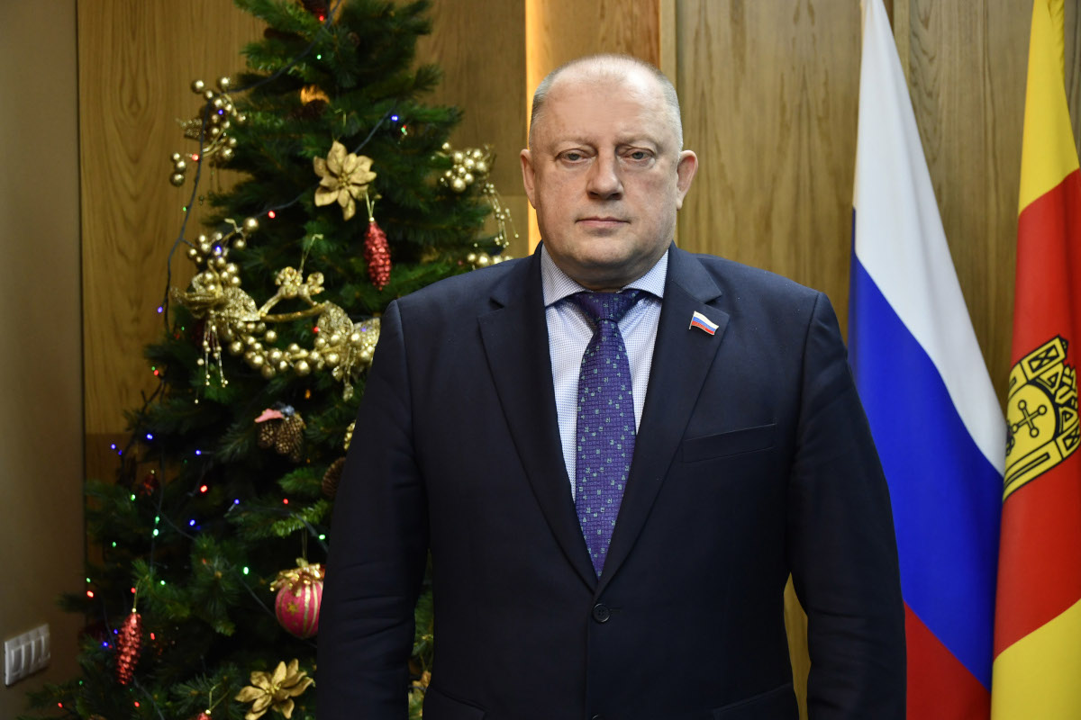 Председатель Заксобрания поздравил жителей Тверской области с Новым годом