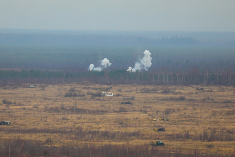 В Тверской области проходят авиаучения с боевой стрельбой