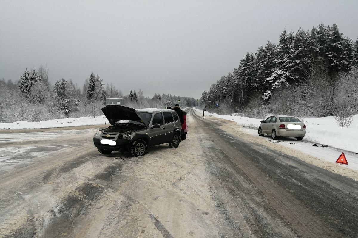 В аварии на дороге в Тверской области пострадал водитель