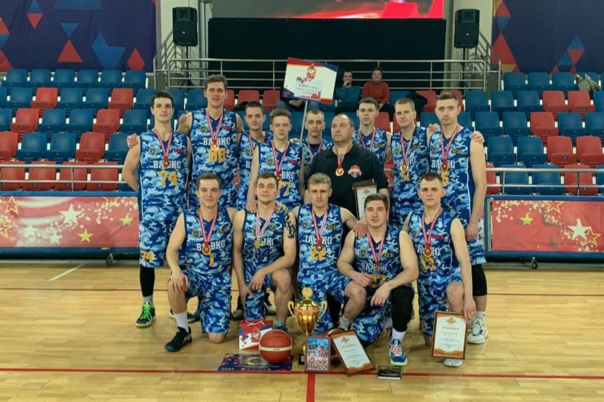 Баскетболисты из Твери впервые стали чемпионами Вооруженных Сил России