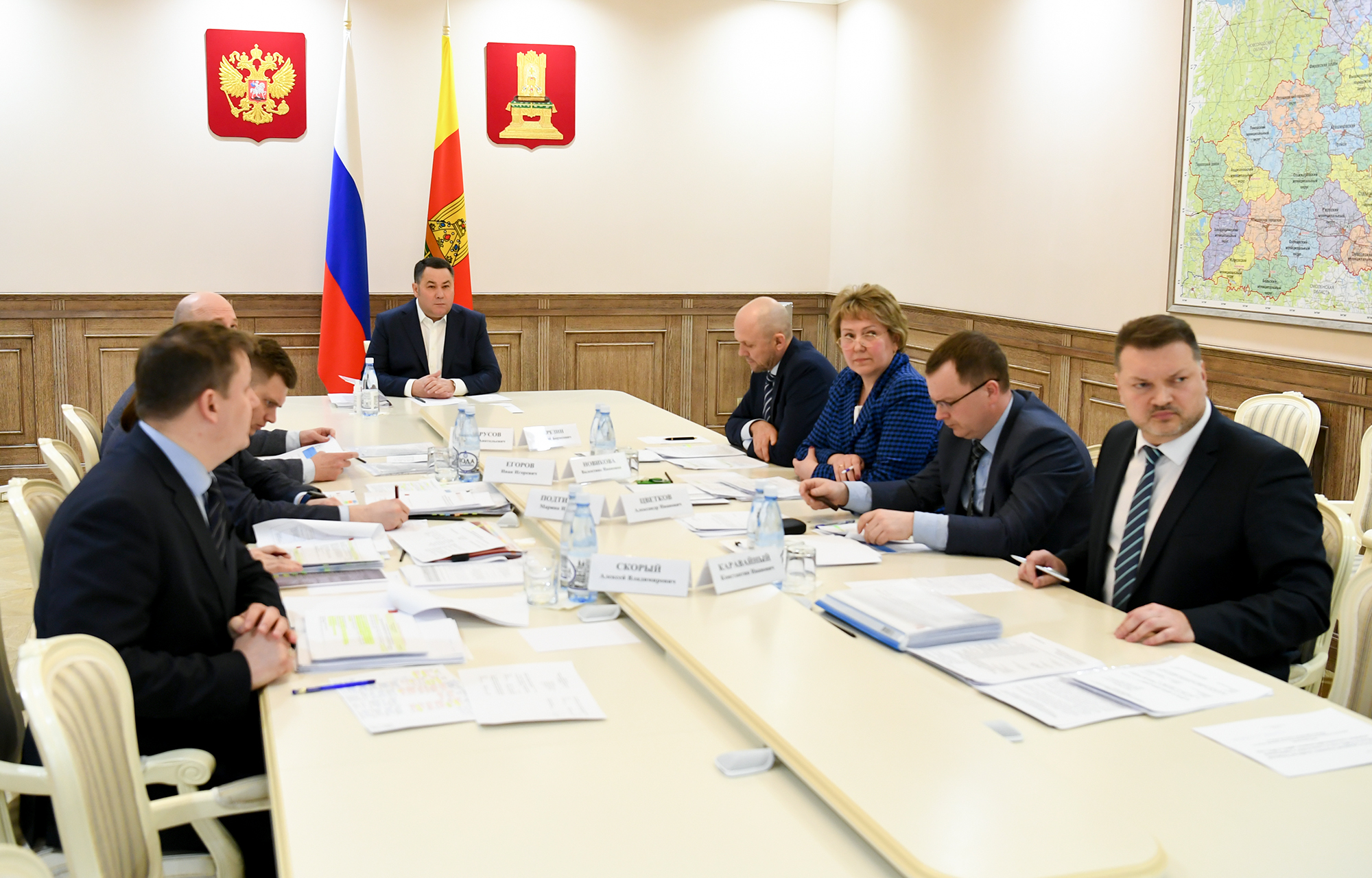 Губернатор Тверской области дал поручения, касающиеся решения социально значимых вопросов