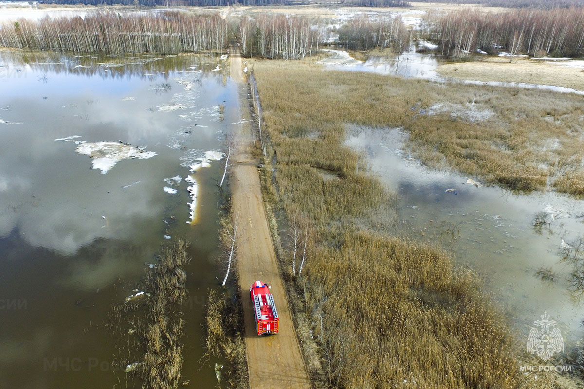 Ещё в двух районах Тверской области реки угрожают выйти из берегов