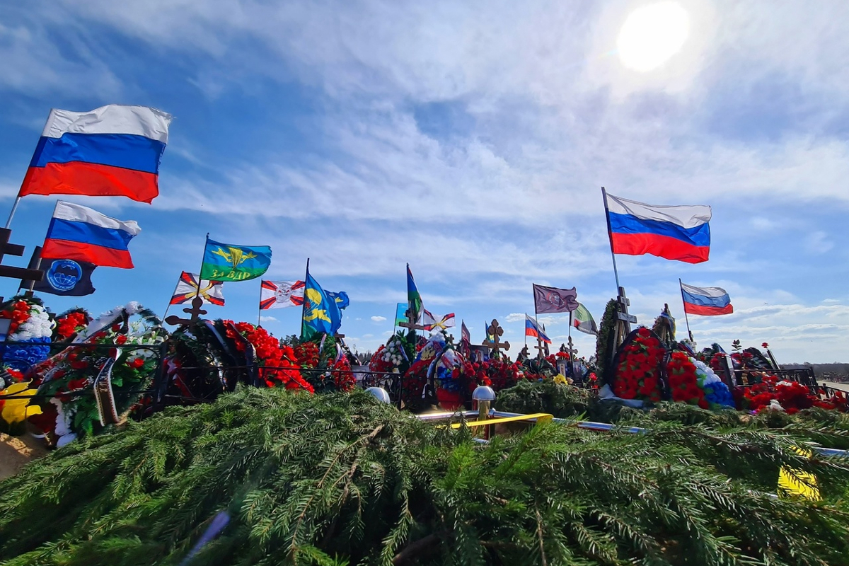 За неделю в Тверской области похоронили восемь погибших в ходе СВО бойцов