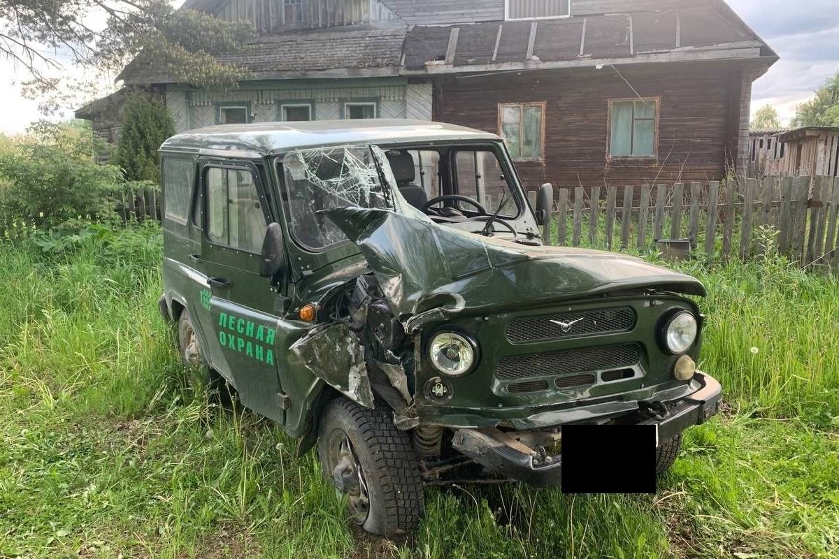 Водитель УАЗа врезался в дерево в Тверской области