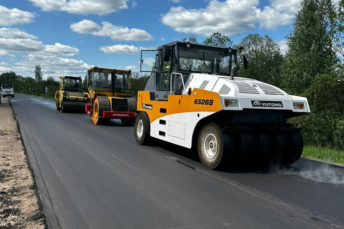 В Тверской области завершается ремонт региональной дороги Выдропужск – Спирово