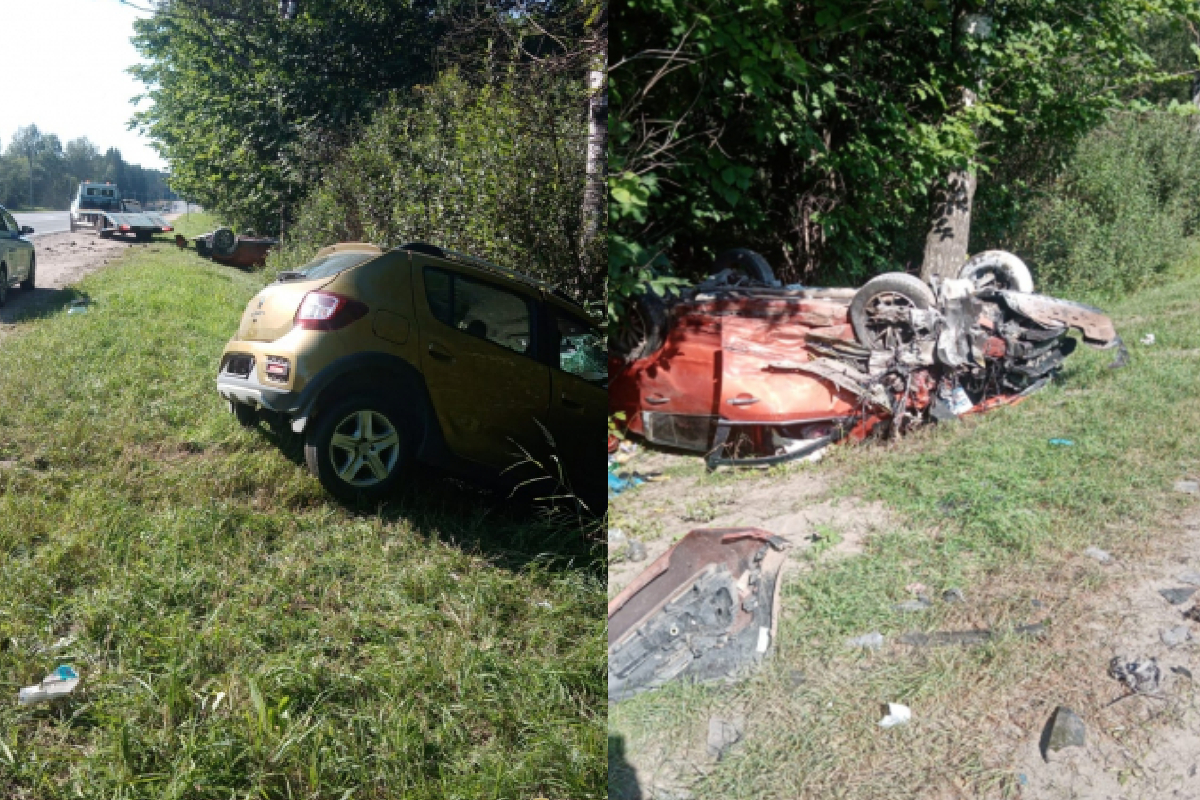 Семь человек пострадали в аварии на трассе М-10 в Тверской области