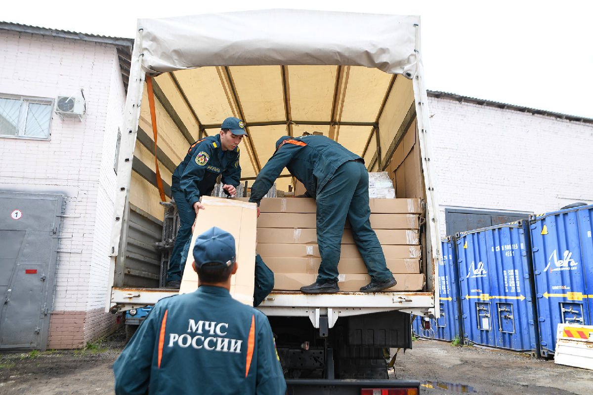 Из Тверской области в Бердянск отправили очередной гуманитарный груз