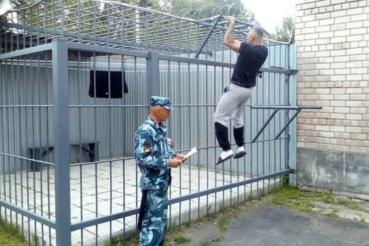 Соревнования среди осужденных провели в колонии в Тверской области