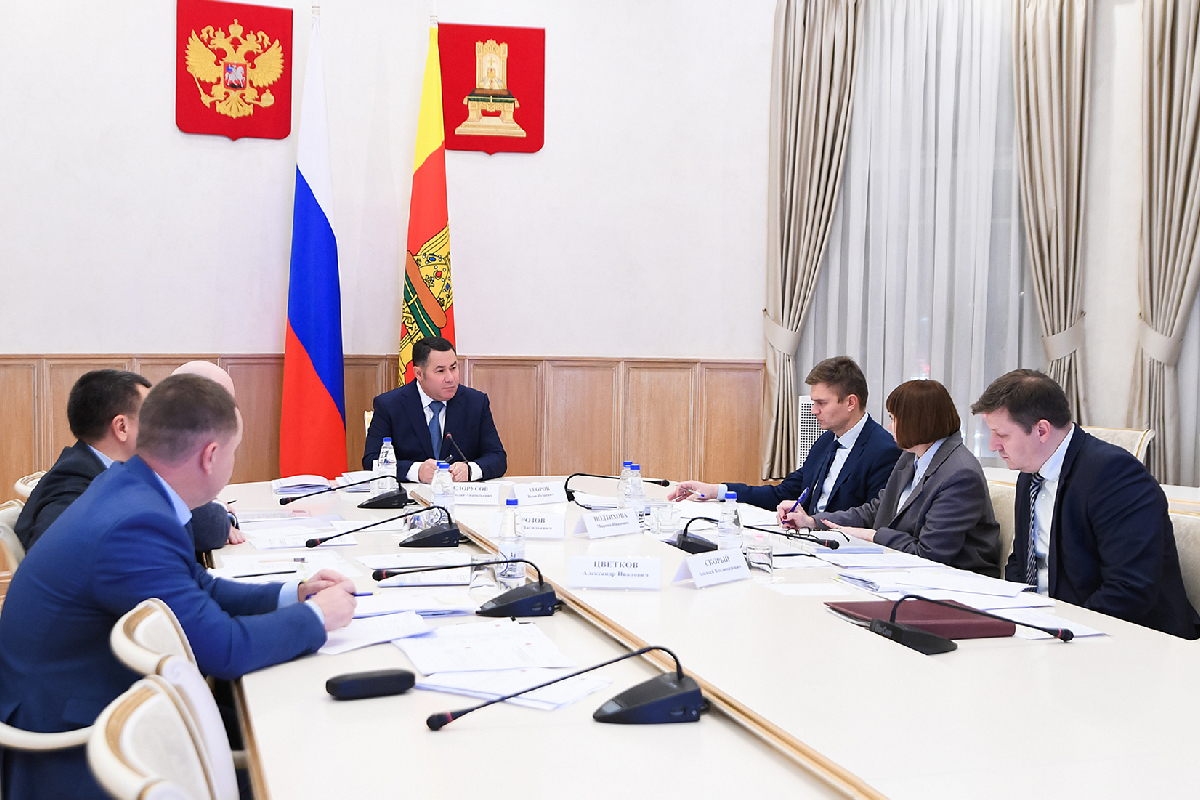 Игорь Руденя провёл совещание по вопросам работы правительства региона