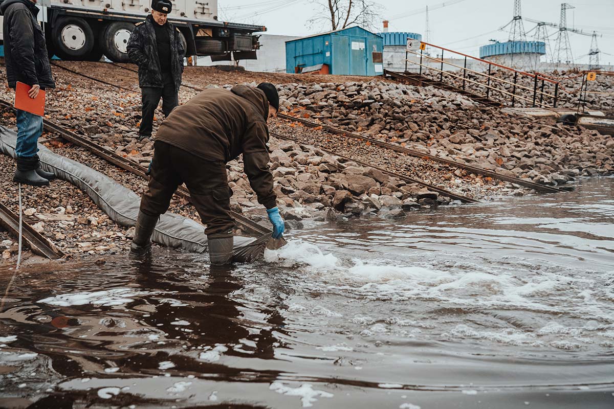 Калининская АЭС выпустила в озера-охладители более 70 тысяч мальков  рыбы для борьбы с моллюском