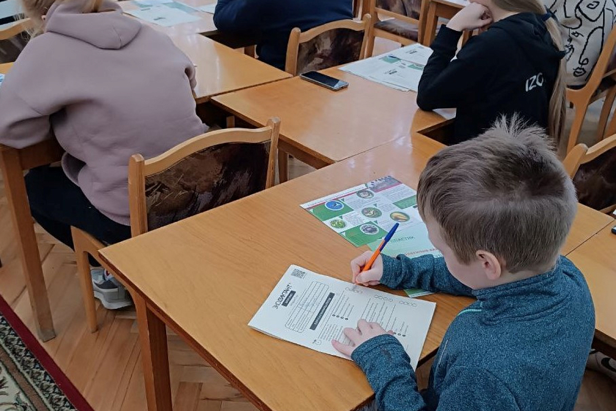 В Твери написали экологический диктант