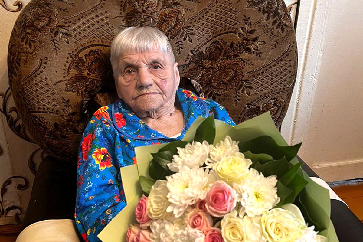 В Тверской области ветерану Великой Отечественной войны Екатерине Рязанцевой исполнилось 102 года