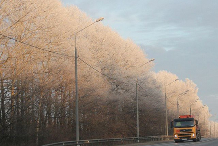 Мороз в Твери