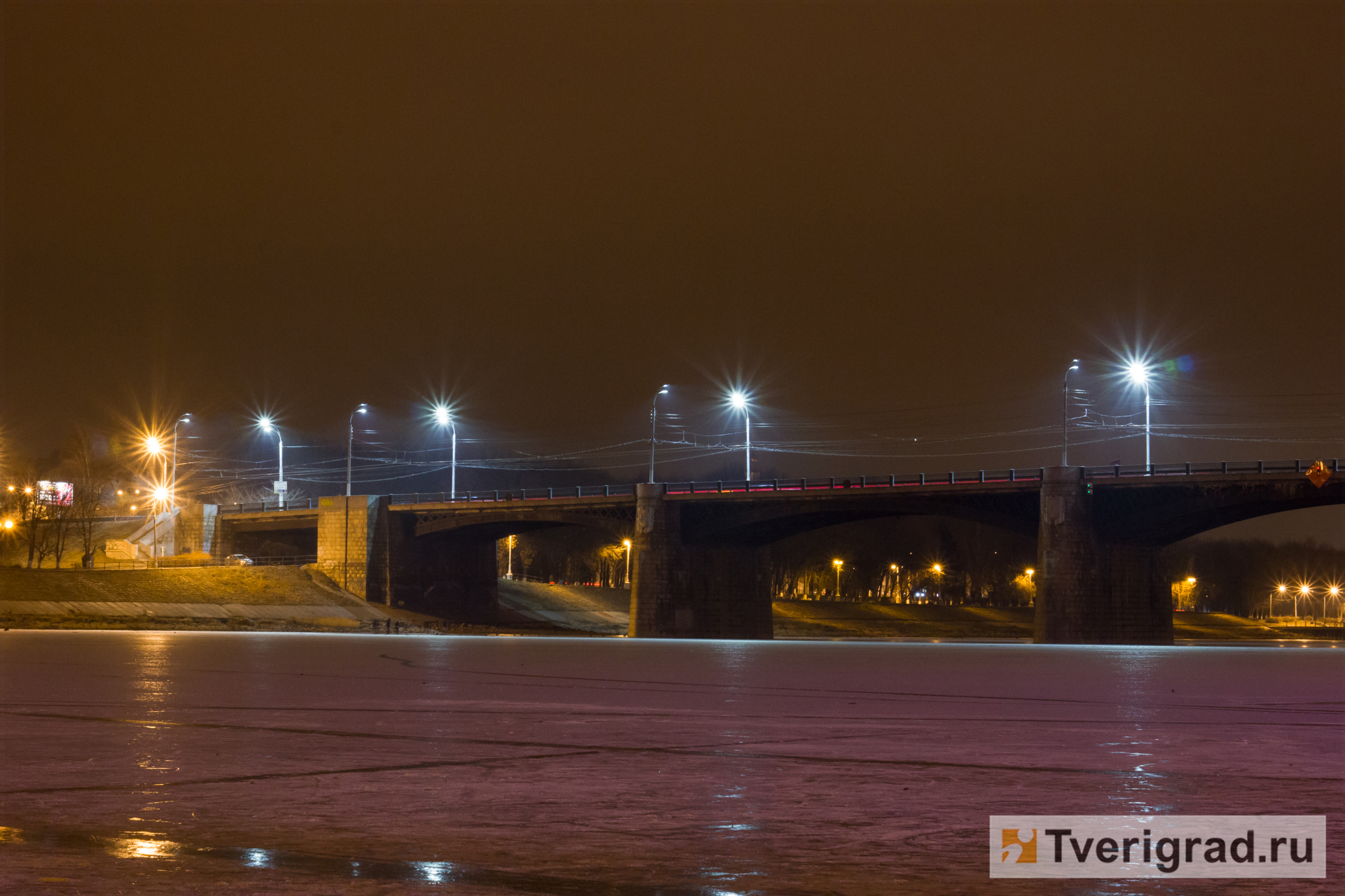 Установка тверь. Староволжский мост в Твери. Южный мост Тверь. Тверь мост закат.