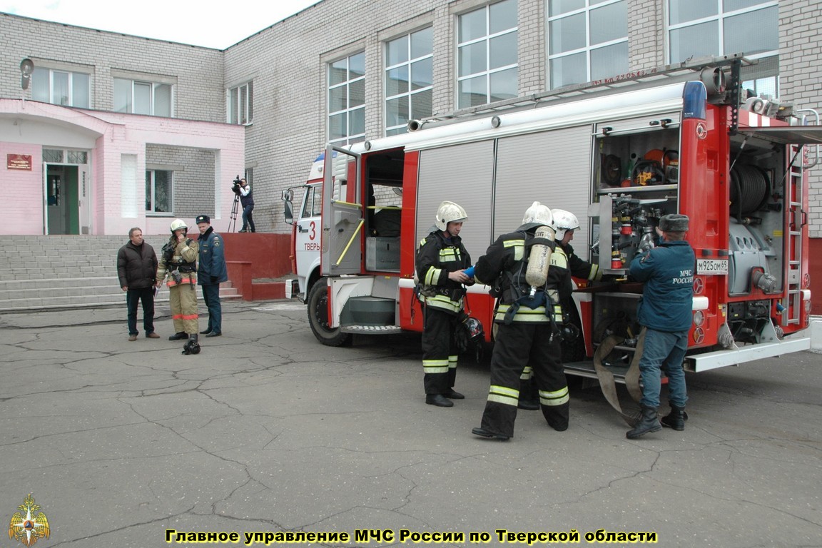 В Твери в школе-интернате потушили 