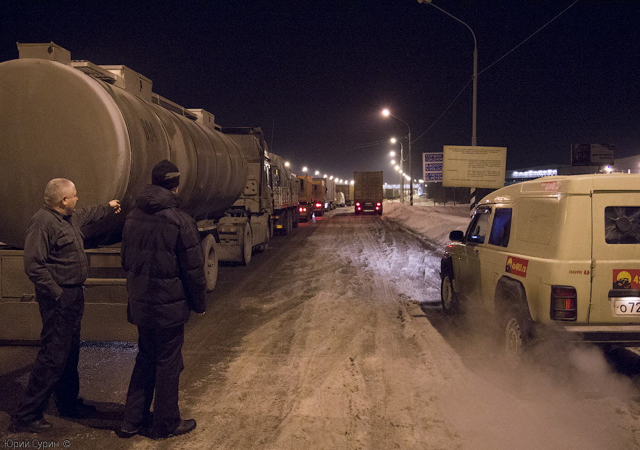 Фото пробки на трассе