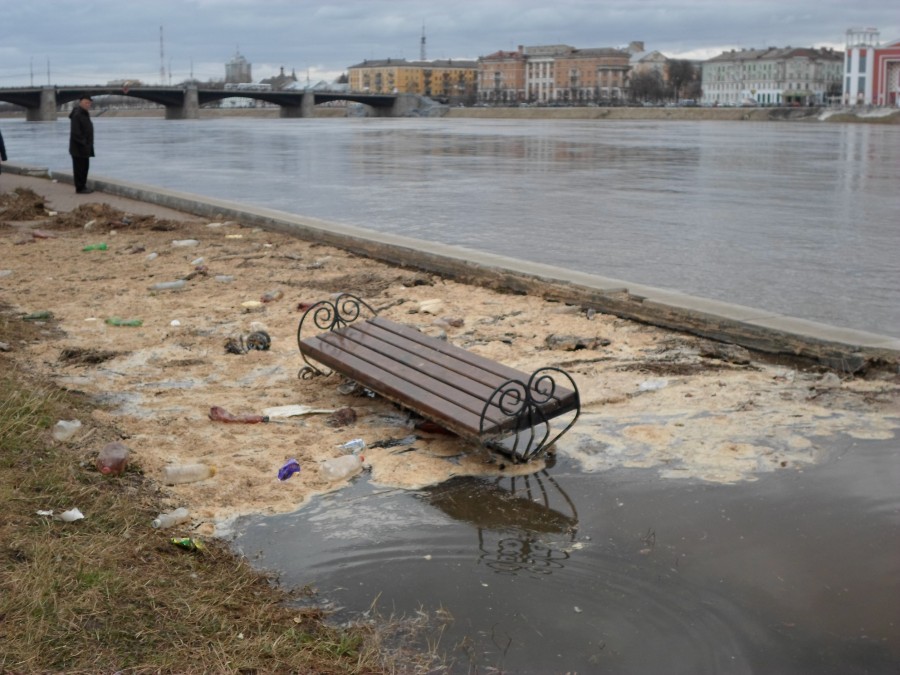 Вода в волге конаково