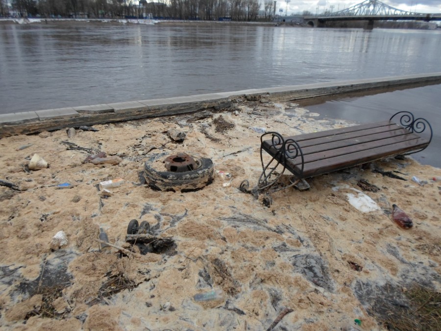 Дубна вода в волге