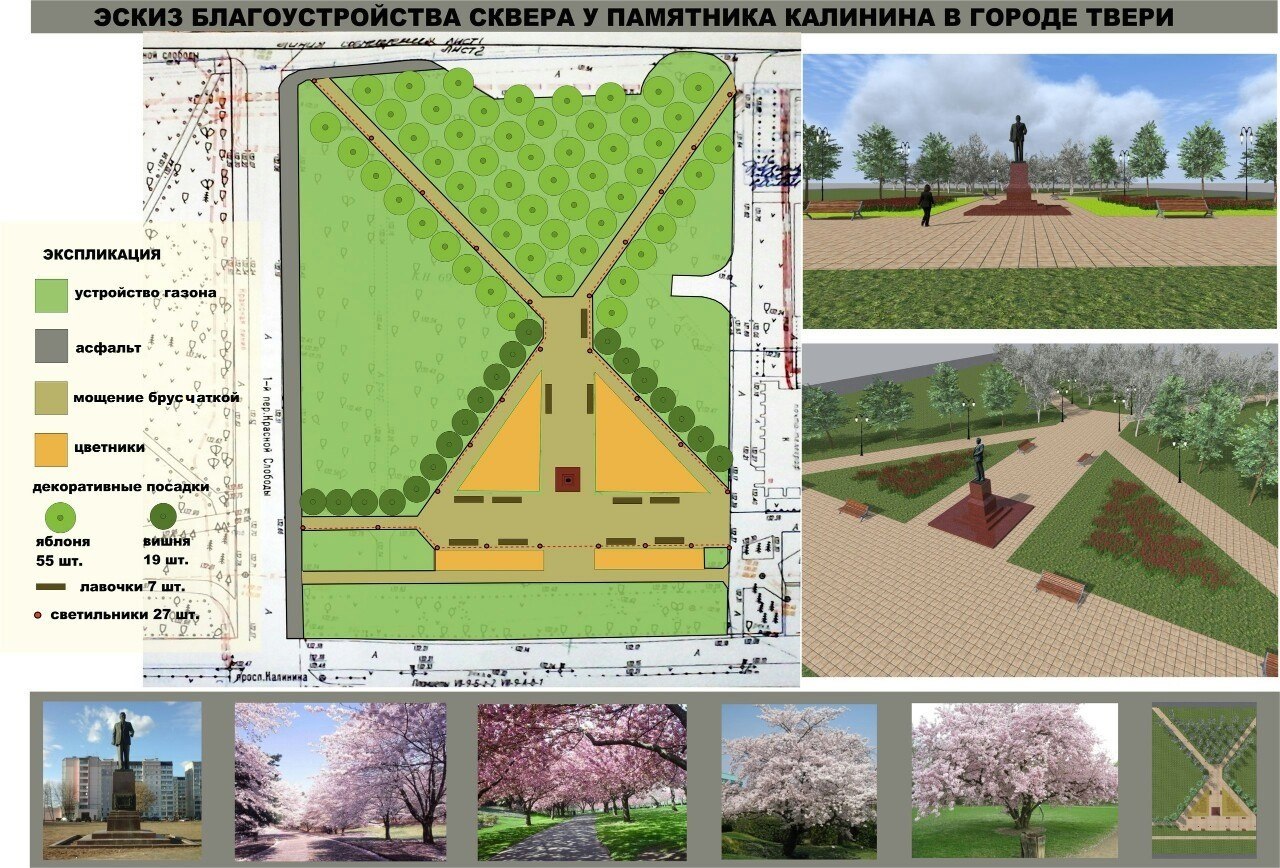 Описание проекта сквера