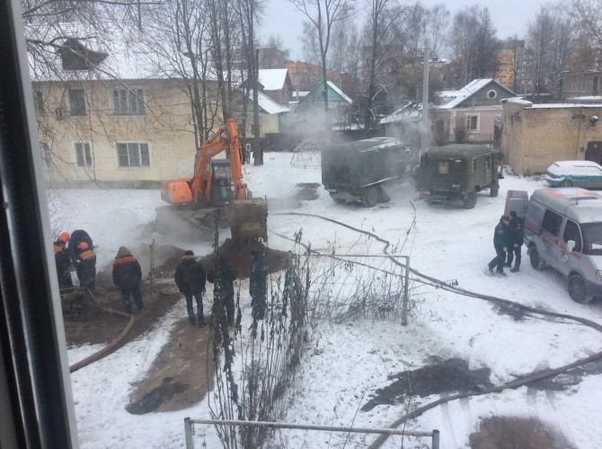 Теплоснабжение жилых домов в Заволжском районе Твери восстановлено