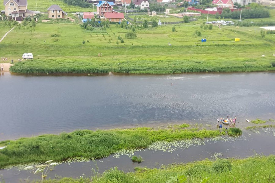 Река Волга во Ржеве