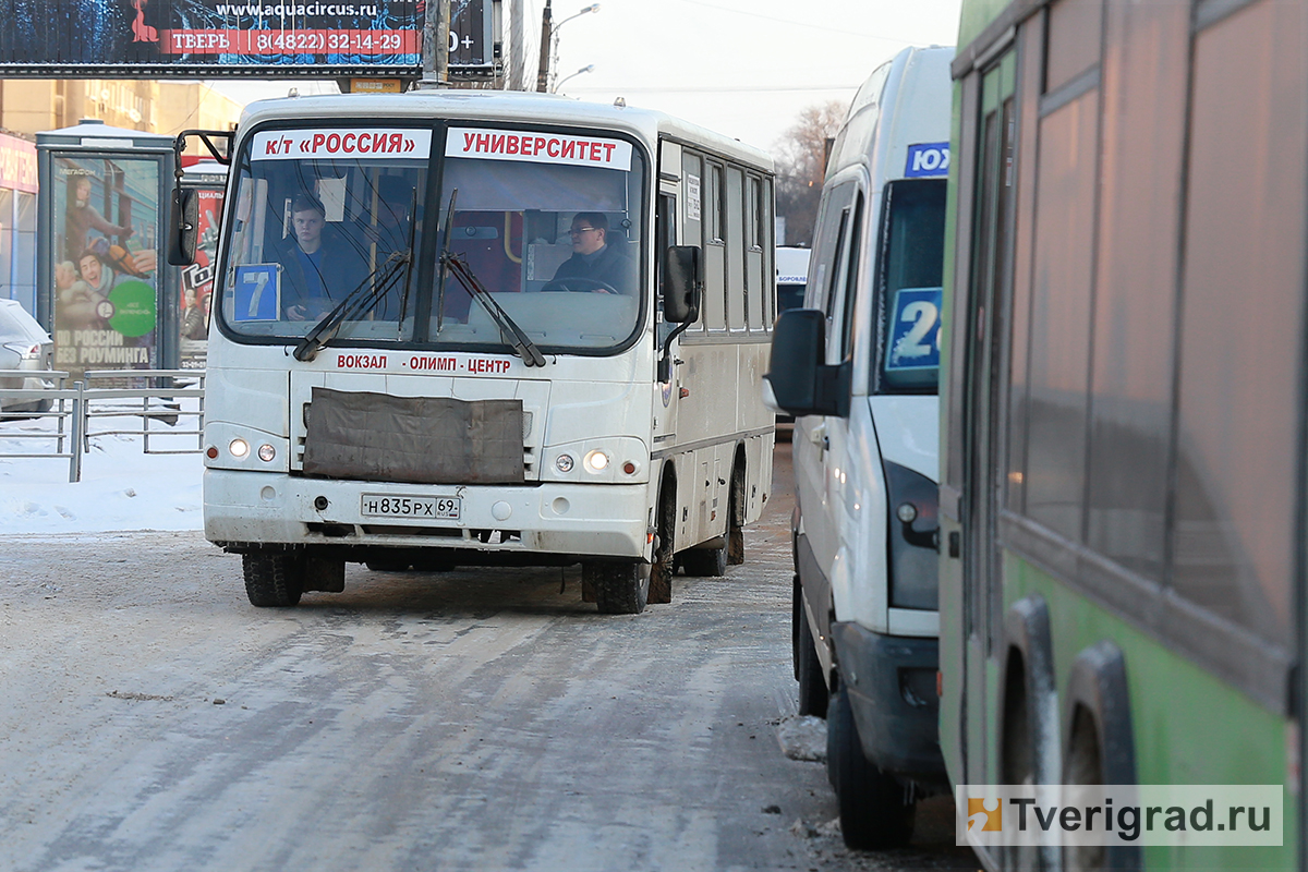 В Твери устроили облаву на маршрутки | Твериград