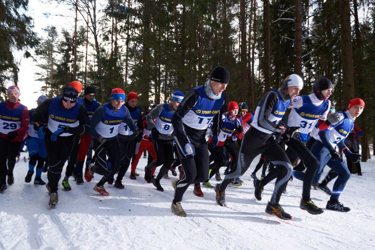 Старт первого этапа чемпионата Тверской области по зимнему триатлону