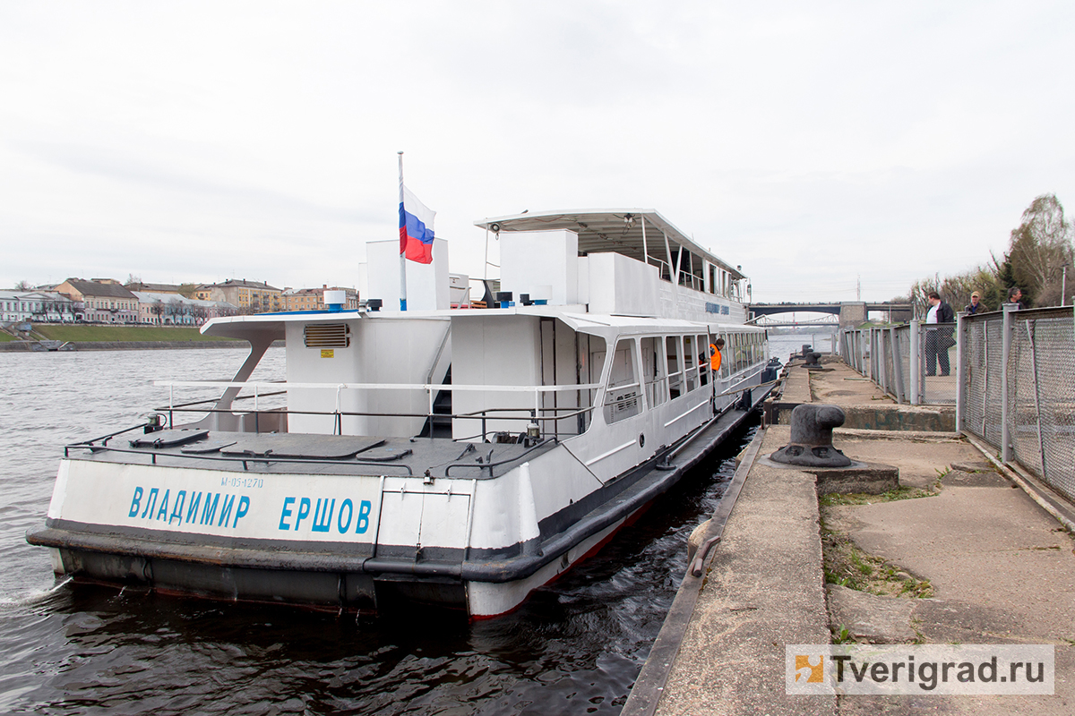 Прогулка на теплоходе тверь