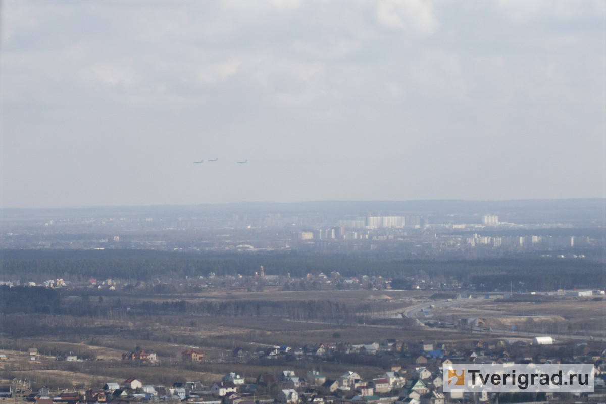 Тверская область с вертолета, авиаразведка