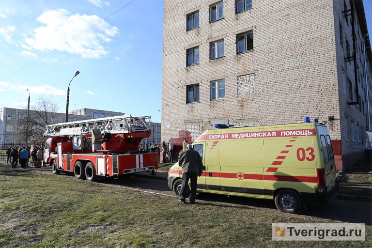 Эвакуировали машину тверь