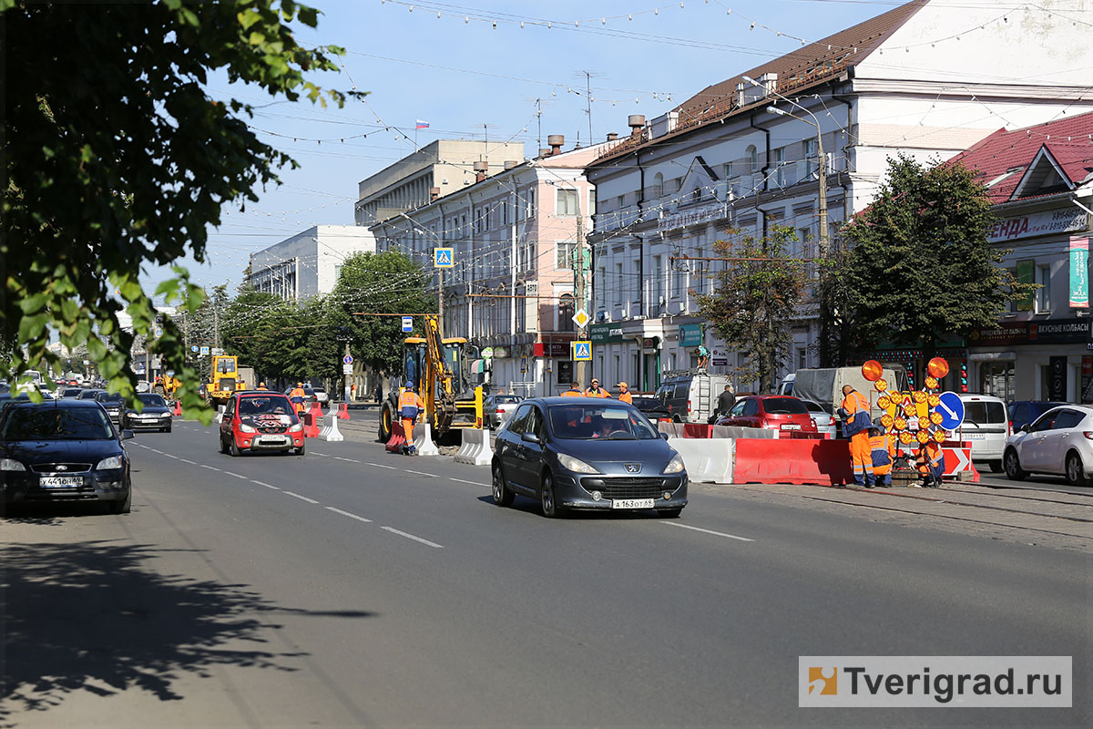 демонтаж трамвайных путей на Советской, ремонт дорог