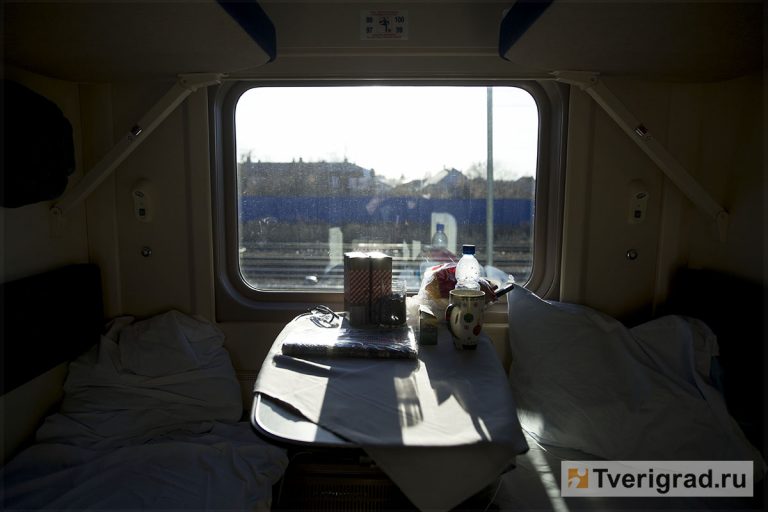 Поезд Северная Пальмира (двухэтажный) (6 фото)