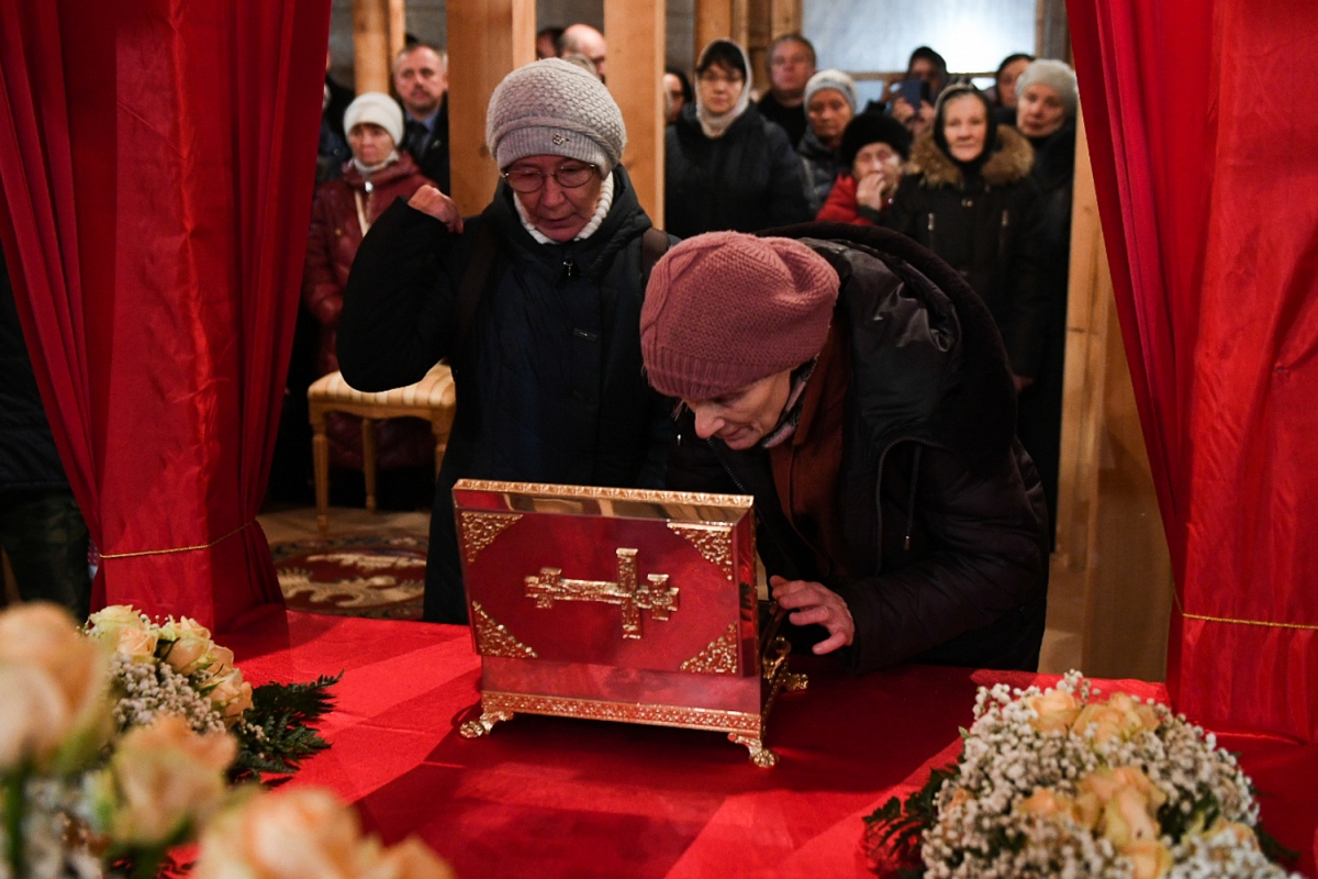 В дом Спаса вернулись мощи Михаила Тверского | Твериград