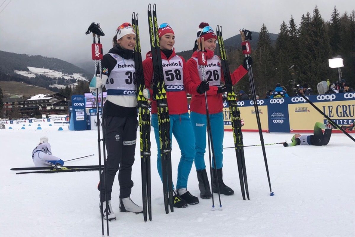 Новогодний подарок от Непряевой: тверская лыжница завоевала золото этапа Тур де Ски