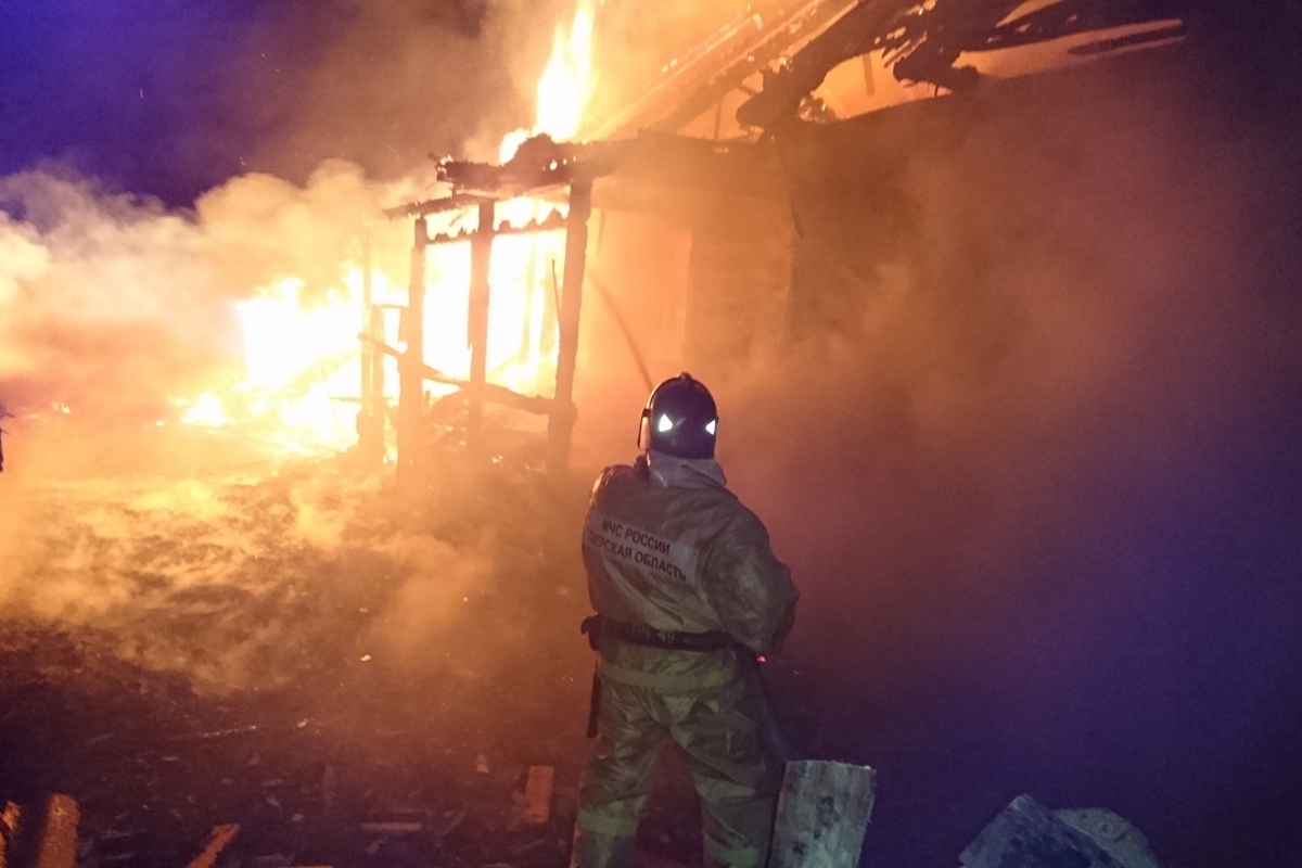 В Пеновском районе из-за неправильного использования печи горел дом ...