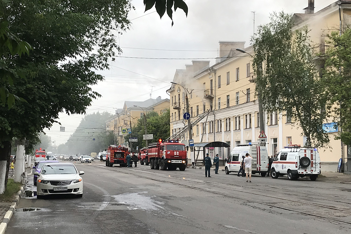 Тверь пожарная площадь