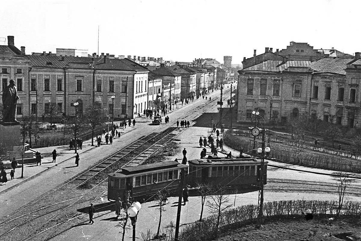 Город Калинин (Тверь) Советская площадь