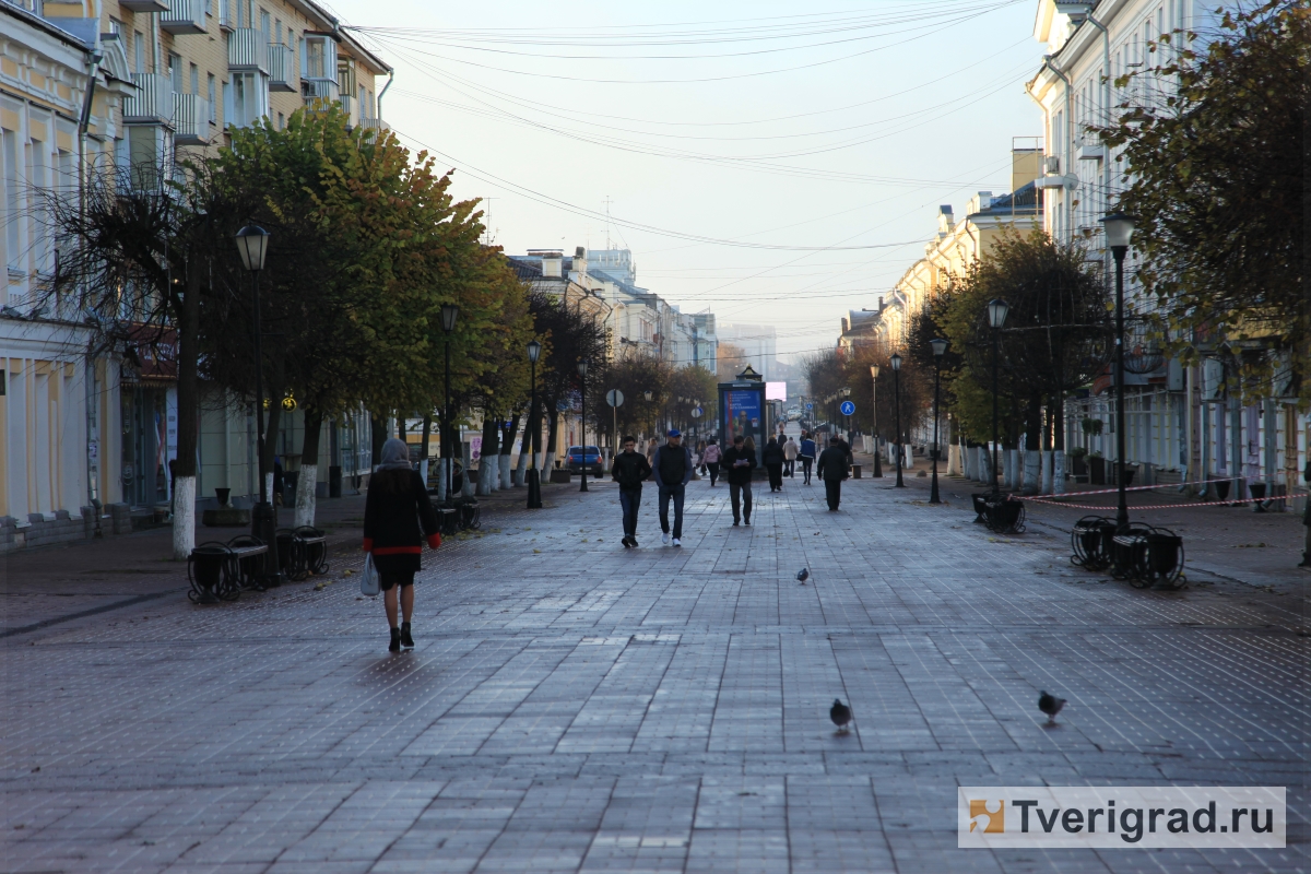 Улицу Трёхсвятскую в Твери выложат гранитом | Твериград