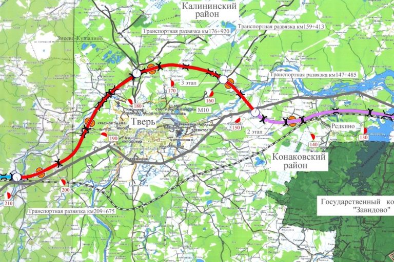 План южного обхода в новороссийске