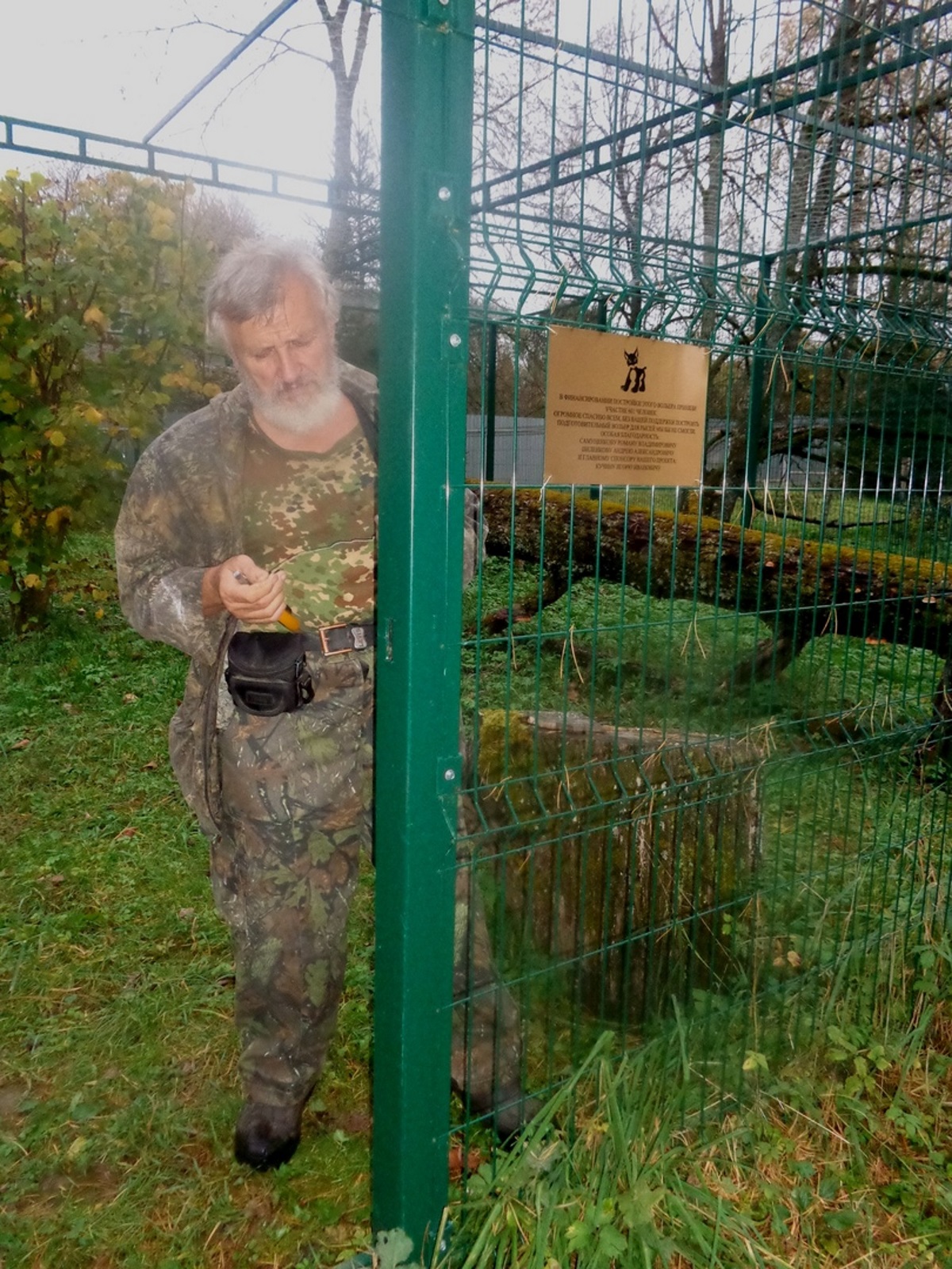 Реабилитационный центр диких животных в Зубцовском районе построил вольер  для рысей | Твериград