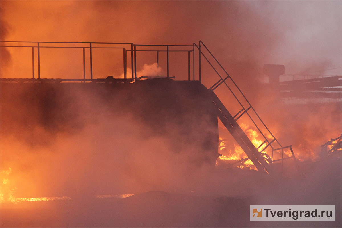 пожар в промзоне на московском шоссе (4)