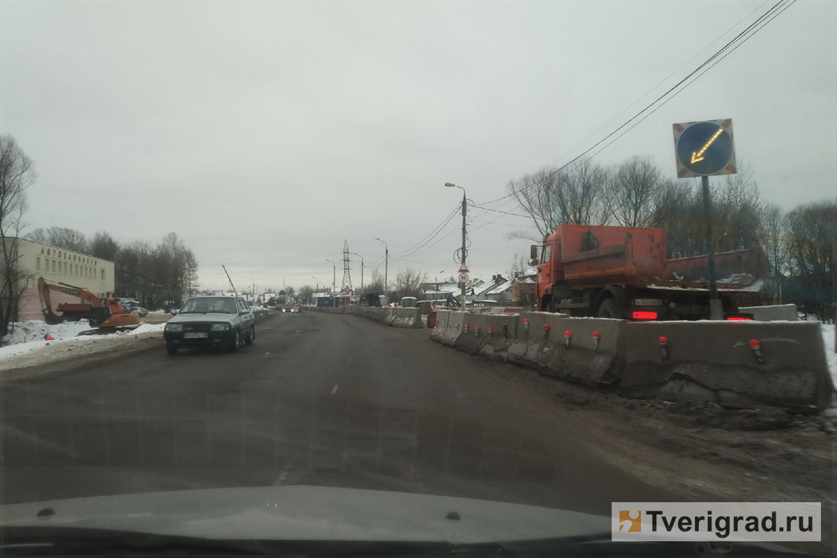 Пробки в твери сейчас на бежецком шоссе