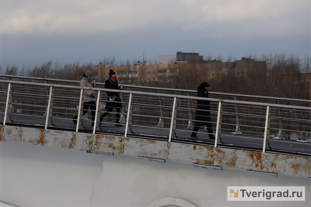 Мост через тьмаку в твери