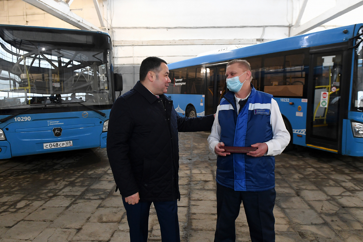 В четырех районах Тверской области появятся автобусы «Транспорта  Верхневолжья» | Твериград